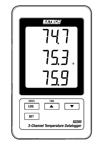 USER GUIDE 3-kanałowy termometr z