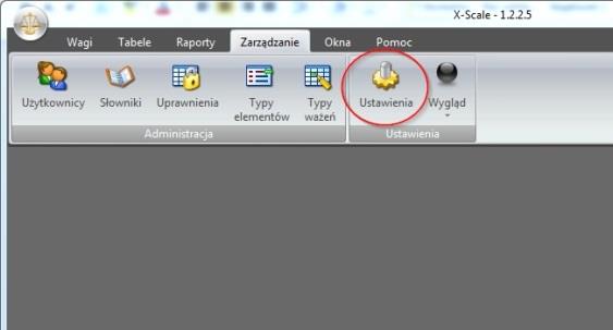 2.2 Uruchamianie programu Uruchamianie programu następuje po wybraniu ikony z menu Start: START/Programy/GS Software/ X-Scale/X-Scale.