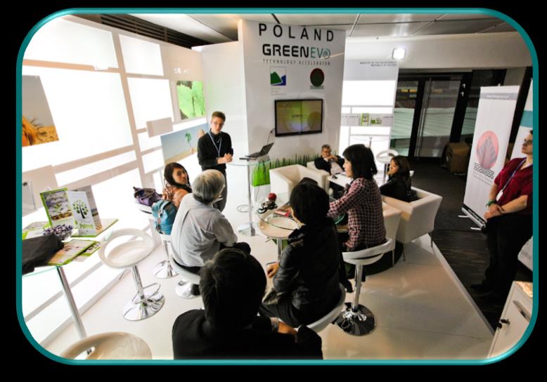 GreenEvo Silna, uznana na świecie marka Wsparcie dla polskich technologii środowiskowych, w tym ekoinnowacji Gwarancja Rządu RP