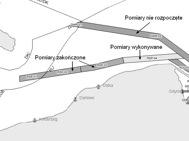 Od 1 grudnia 2010 r. uruchomiony został system rozgraniczenia ruchu TSS Ławica Słupska, usytuowany na południe od Ławicy Słupskiej.
