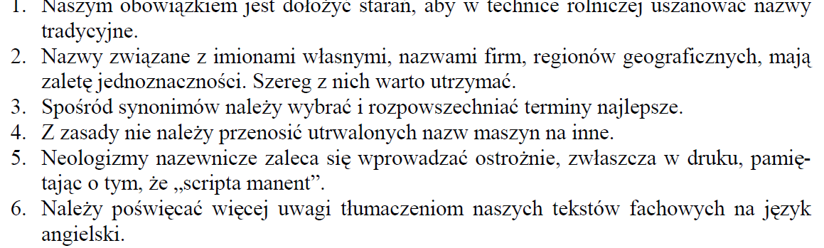 Terminologia
