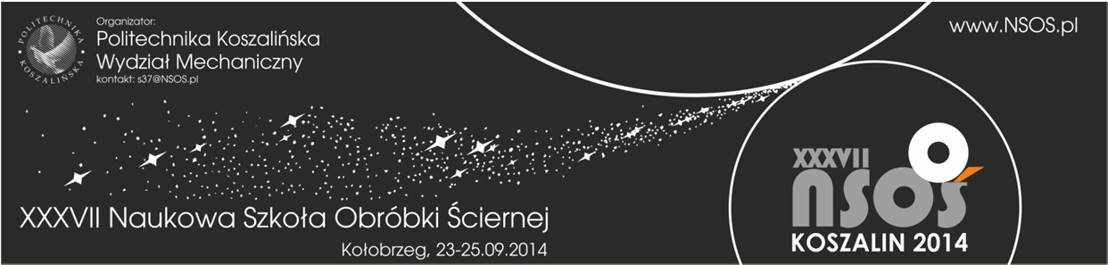 MECHANIK NR 9/2014 219 System oceny struktury geometrycznej powierzchni po obróbce ściernej System to the analysis and the evaluation of the topography of surfaces after grinding processes WOJCIECH