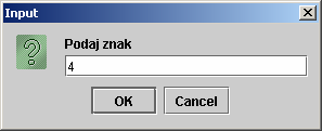 PODSTAWOWE ELEMENTY JĘZYKA JAVA INSTRUKCJE 1. Pętle Przykład 1 public class lab4_3 public static void main(string[] args) char ch = 'a'; String s, wynik=""; while ( ch!