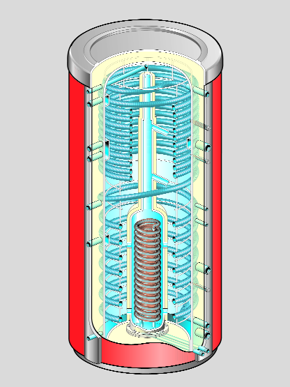 Zasobniki solarne Weishaupt WASol i zasobniki energii WES Z wykorzystaniem alternatywnych êróde energii wià e si koniecznoêç posiadania specjalnych zasobników dla instalacji grzewczej i wody u