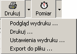 Okno wyboru lokalizacji i nazwy pobranych danych z zabezpieczenia RIoK-442. 9. Opis opcji Drukowanie Rys. 21. Okno Plik serwisowy Opcja Drukuj jest funkcją w menu Nastawy oraz Rejestrator.