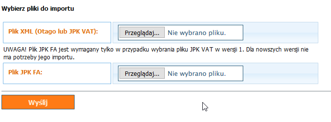 Przykład 13 Przejście do rejestracji ręcznej wymaga wyboru