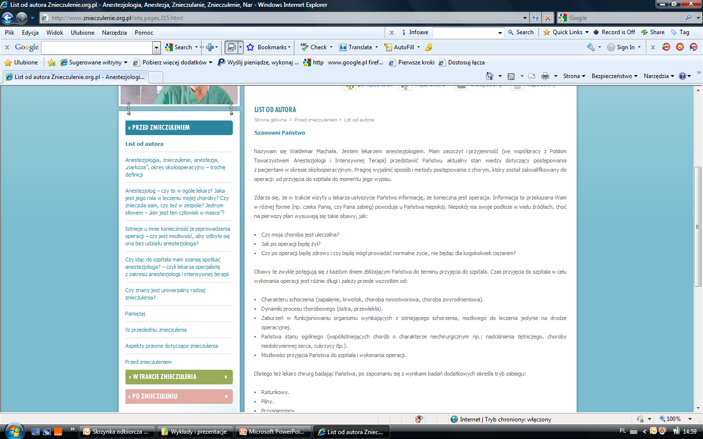 Anestezjologia