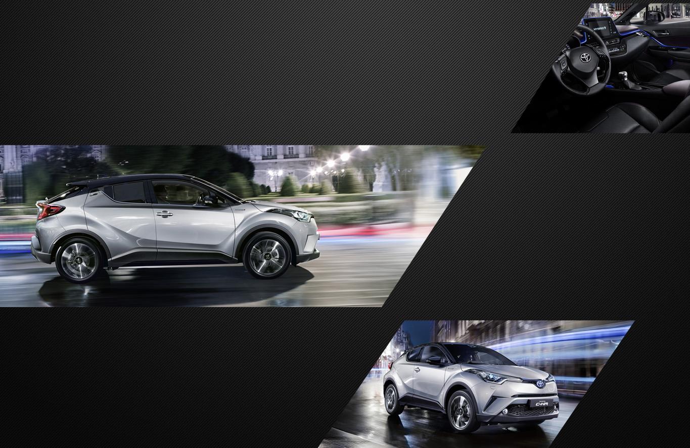 Spis treści > Sekrety Toyoty C-HR > Prowadzenie Stworzona przez kierowców dla kierowców Zaprojektowana dla wymagających Europejskich kierowców, Toyota C-HR sprosta