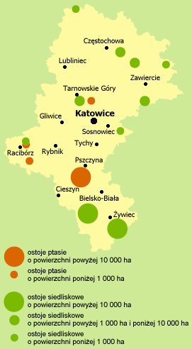 Źródło: Przyroda województwa śląskiego.