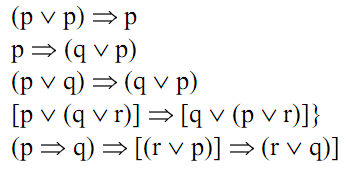 Podstawowe reguły logiczne wnioskowania modus ponens: ( A ( A B)) B modus tollens: (( A B) B) A syllogizm
