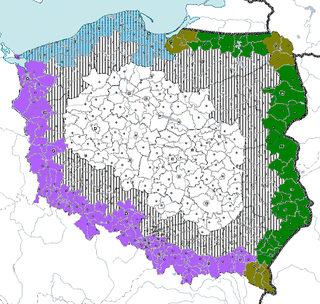 Podejście terytorialne 5. OBSZARY PRZYGRANICZNE Uwzględnienie w programach krajowych aspektów graniczności.