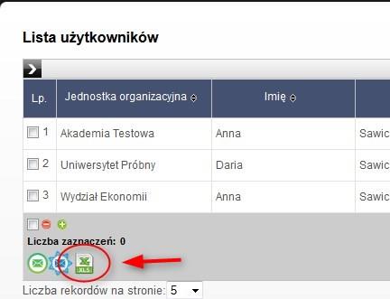 Po kliknięciu na nią system antyplagiatowy generuje raport w arkuszu programu Excel, w którym znajdują się informacje dotyczące