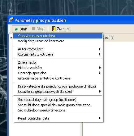 do kontrolera 25. Jak sprawdzić czas i datę ustawioną w kontrolerze?