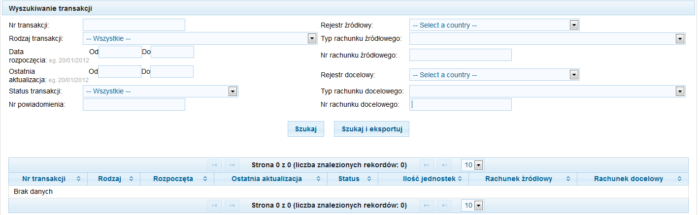 4.2.7. Lista transakcji Funkcja Lista transakcji umożliwia przeglądanie wszystkich transferów wykonanych na rachunkach, do których użytkownik ma dostęp.