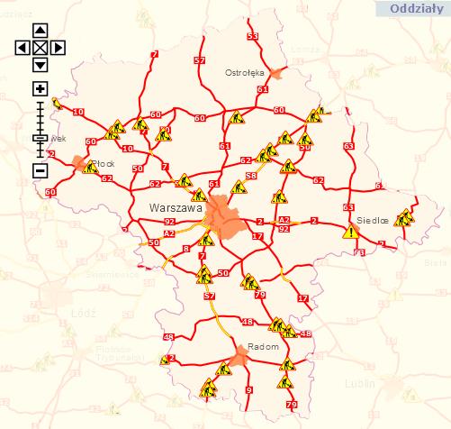 µg/m 3 ] na automatycznych stacjach WIOŚ w