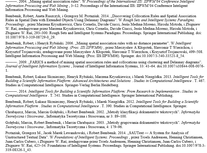 Raporty dostępne są dwóch formatach: HTML lub PDF.