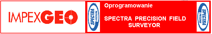 Spectra Precision Field Surveyor jest oprogramowaniem kontrolujacym odbiorniki GPS oraz tachimetry elektroniczne.