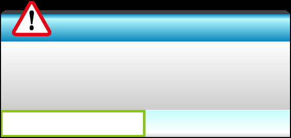 KORZYSTANIE Z PROJEKTORA Menu Opcje - Ustawienia lampy Licznik lampy OPCJE Ustawienia lampy Info. o lampie Wył Tryb lampy Kasuj licznik lampy Jasny Wył Licznik lampy Wyświetla czas projekcji. Info. o lampie Funkcję tą należy wybrać w celu wyświetlania lub ukrycia komunikatu o potrzebie zmiany lampy.