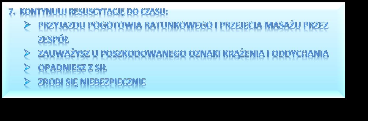 Jeżeli nie jesteś w stanie lub nie chcesz wykonywać oddechów ratowniczych, zastosuj uciśnięcia klatki piersiowej.