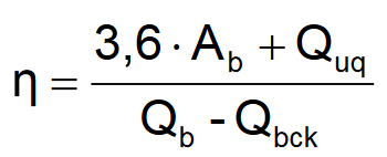 Kogeneracja Całkowitą wartość energii uzyskiwanej z elektrociepłowni oraz sprawność całkowitą można określić wykorzystując następujące wzory: E=3,6 Ab + Quq gdzie: E - całkowita roczna produkcja
