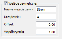 Interwał pomiaru mocy: Równolegle z rejestracją o obranych przez użytkownika okresach uśredniania prowadzony jest zapis mocy i wielkości jej pochodnych (kąty, współczynniki mocy, również napięcie) z