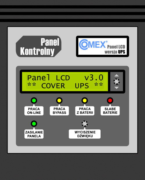 Panel widok od dołu 12345678 Panel widok z przodu Gniazdo zasilające Rys. 4-2 Widok panela LCD 4.