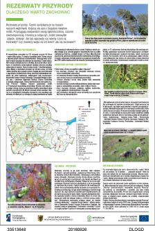 Ruch turystyczny Edukacja osób foldery, artykuły prasowe (2016-2020) Montaż tablic informacyjnych (2017-2018, 2020)