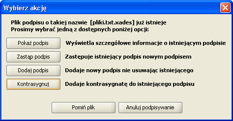 4. W przypadku użycia certyfikatu kwalifikowanego w kolejnym oknie podaj PIN i naciśnij OK: 5.