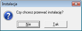 Instalacja programu Sage Symfonia Analizy Finansowe 2 Rys. 3 Okno instalatora strona startowa. W dolnej części strony znajdują się przyciski poleceń.