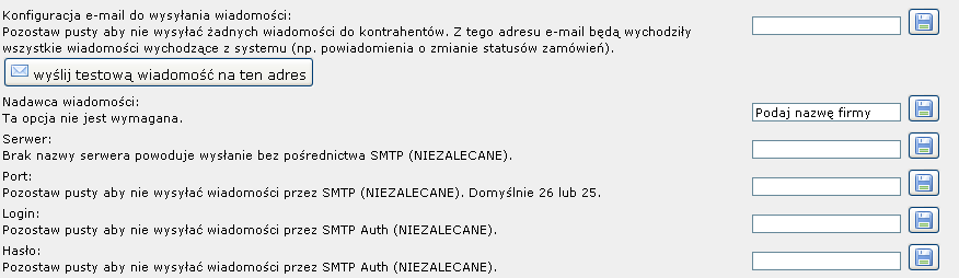 Rozdział 2. Przygotowanie Systemu do składania zamówień Kolejnym etapem jest przygotowanie systemu do składania zamówień, aby tego dokonać należy przeprowadzić szereg czynności opisanych poniżej. 2.1 Magazyn Przygotowanie systemu do składania zamówień rozpoczynamy od zdefiniowania magazynu.