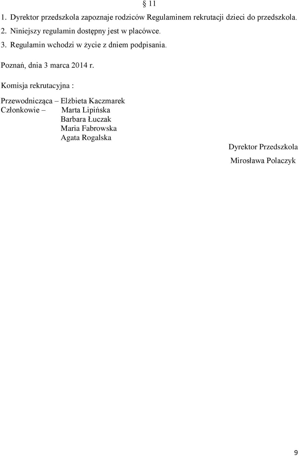 Poznań, dnia 3 marca 2014 r.