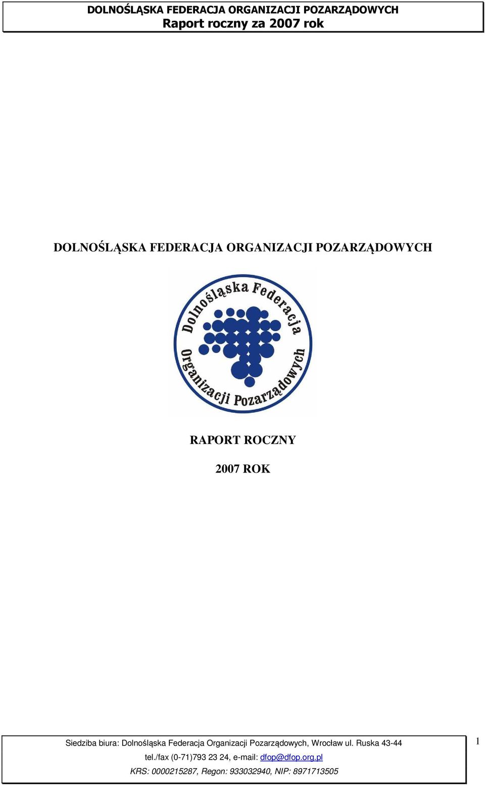 ORGANIZACJI