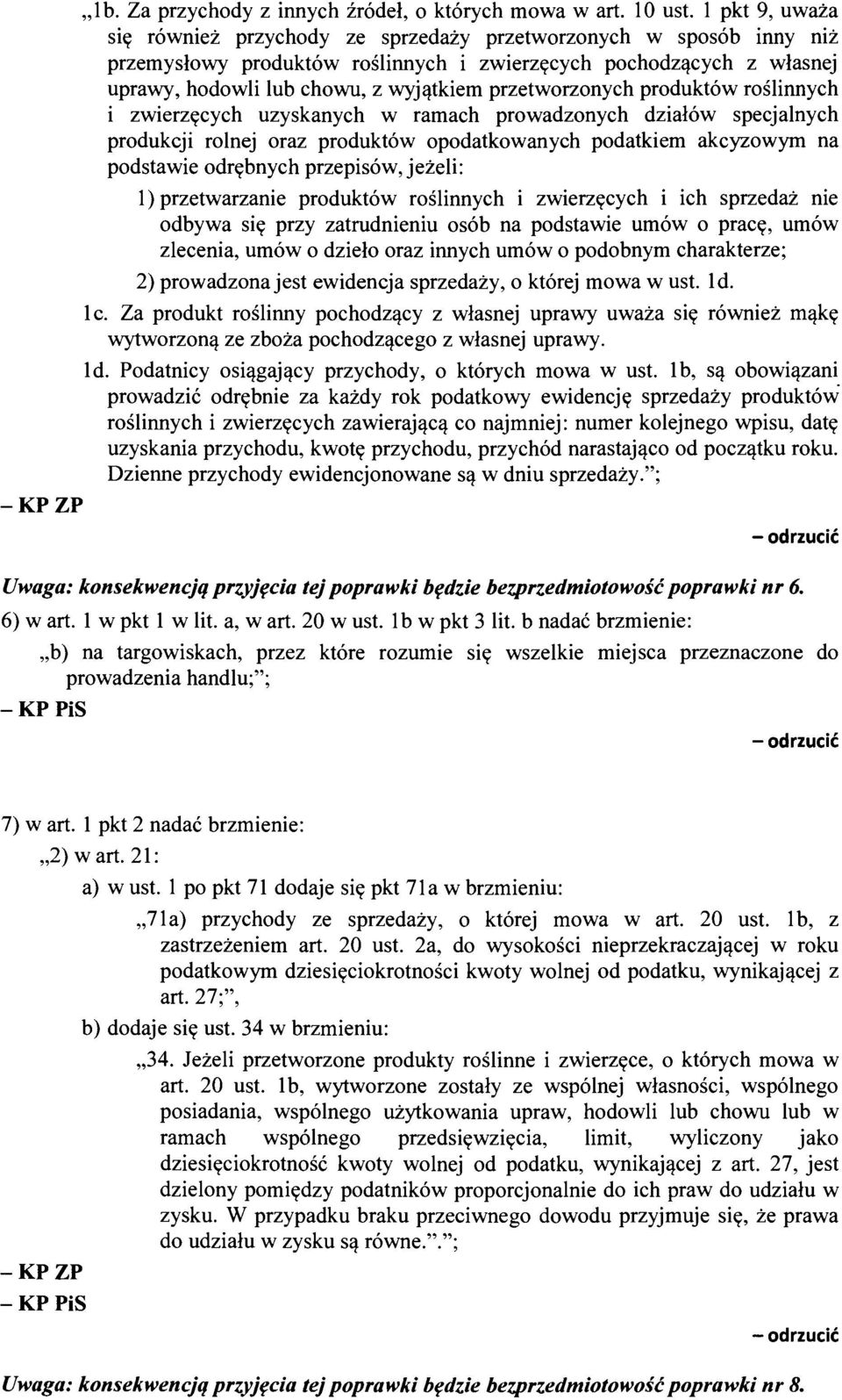 przetworzonych produktów roślinnych i zwierzęcych uzyskanych w ramach prowadzonych działów specjalnych produkcji rolnej oraz produktów opodatkowanych podatkiem akcyzowym na podstawie odrębnych