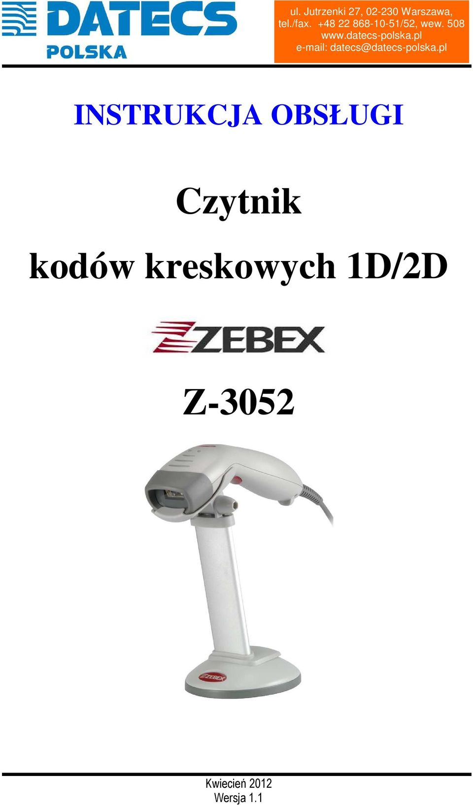 Czytnik kodów kreskowych