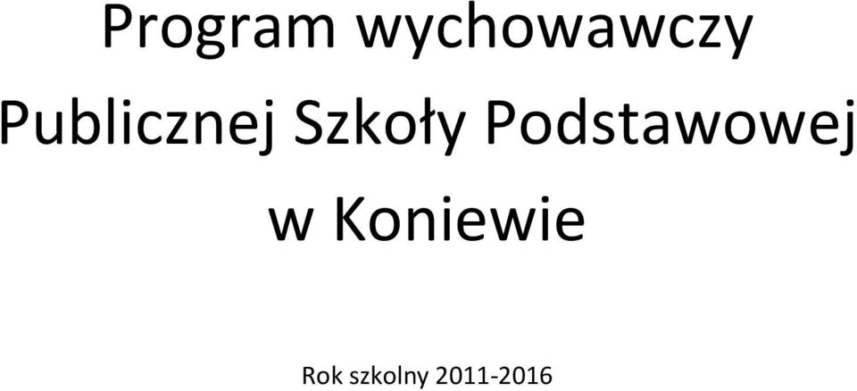 Podstawowej w