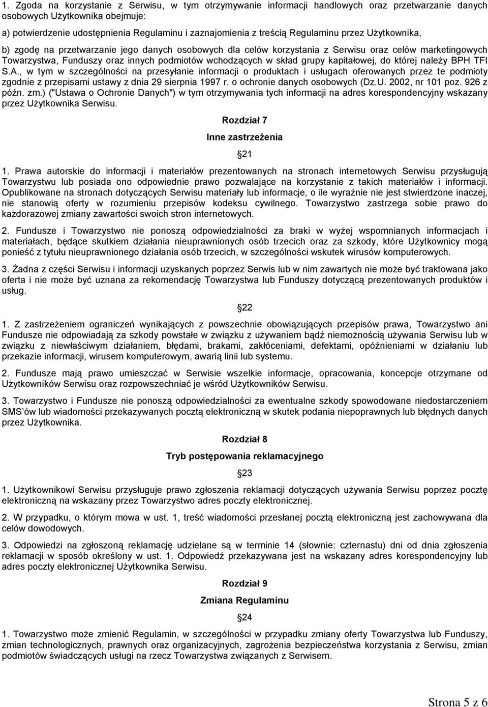 w skład grupy kapitałowej, do której należy BPH TFI S.A.