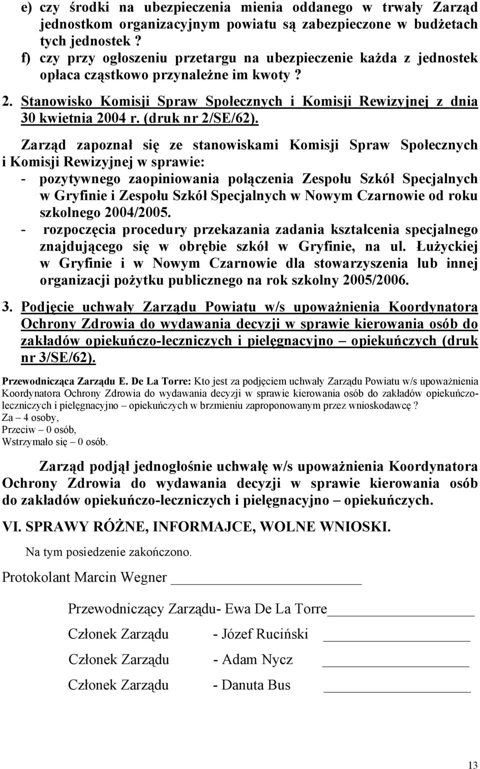 (druk nr 2/SE/62).