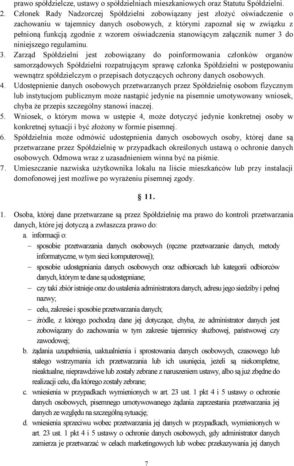 stanowiącym załącznik numer 3 