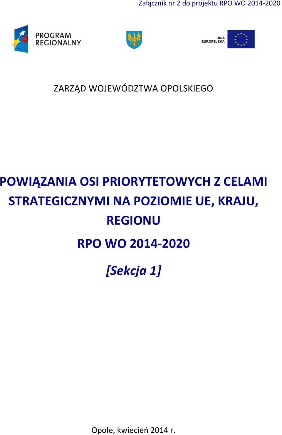 STRATEGICZNYMI NA POZIOMIE UE, KRAJU,