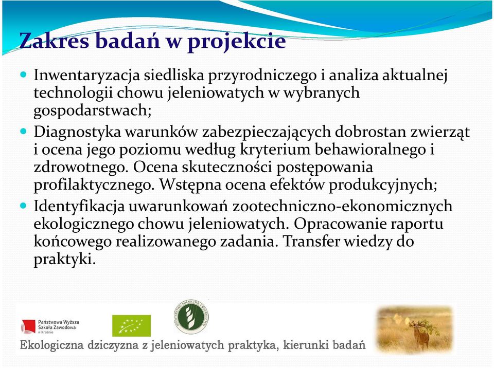 zdrowotnego. Ocena skuteczności postępowania profilaktycznego.