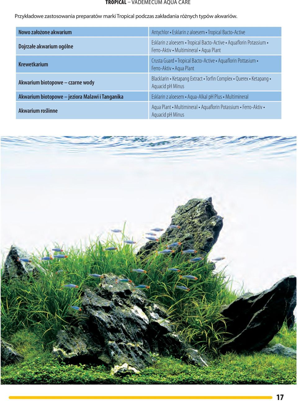 Eskarin z aoesem Tropica Bacto-Active Eskarin z aoesem Tropica Bacto-Active Aquaforin Potassium Ferro-Aktiv Mutiminera Aqua Pant Crusta Guard Tropica Bacto-Active