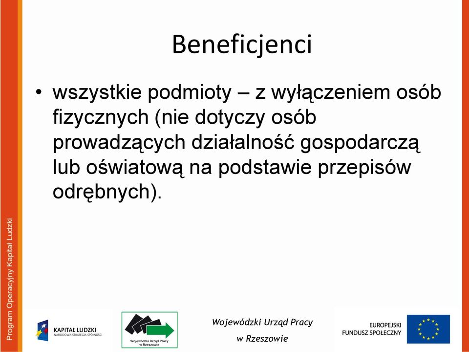 osób prowadzących działalność gospodarczą