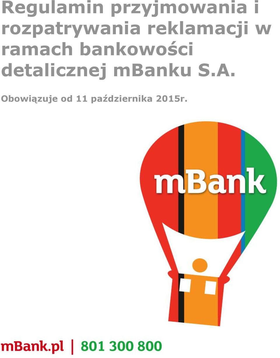 ramach bankowości detalicznej