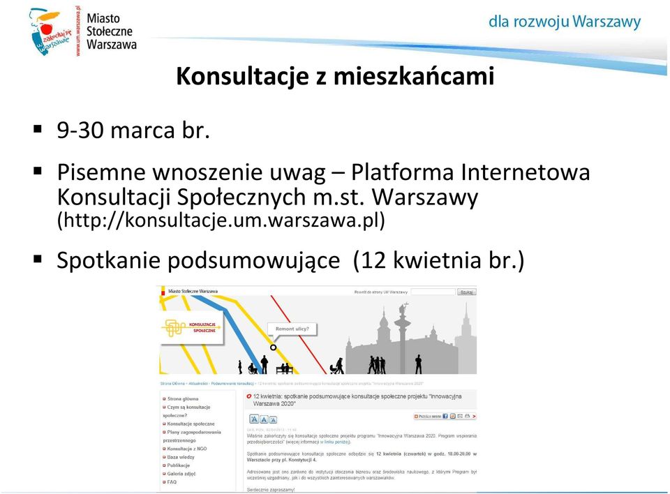 Platforma Internetowa Konsultacji Społecznych m.st.