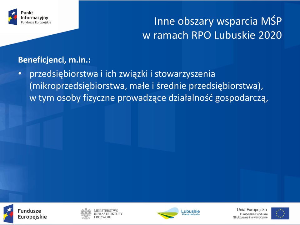 (mikroprzedsiębiorstwa, małe i średnie