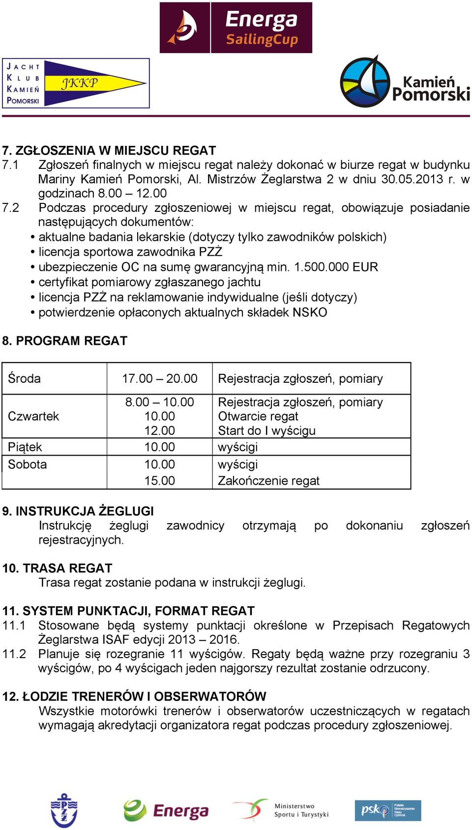 ubezpieczenie OC na sumę gwarancyjną min. 1.500.