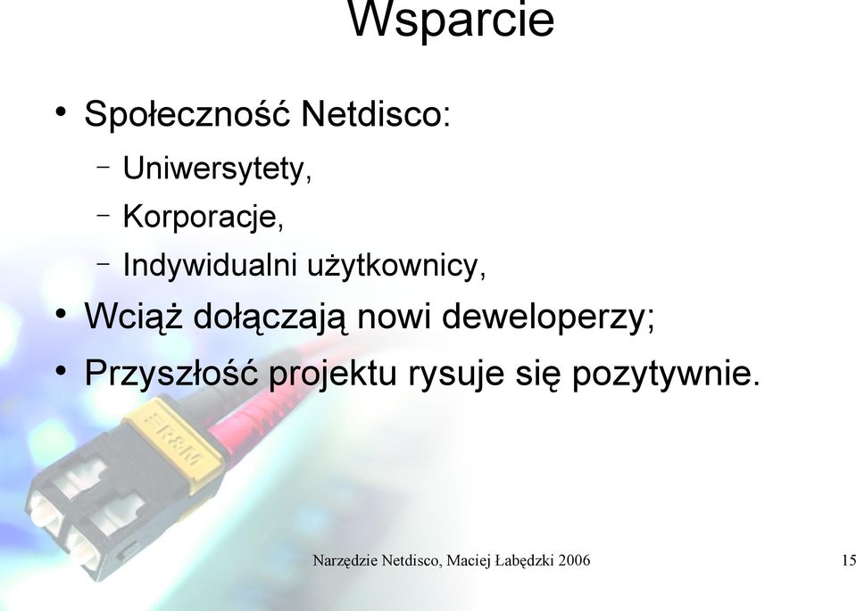 dołączają nowi deweloperzy; Przyszłość projektu