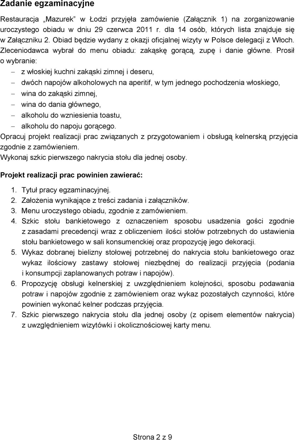 w o u je ea izacji ac inien za ie a