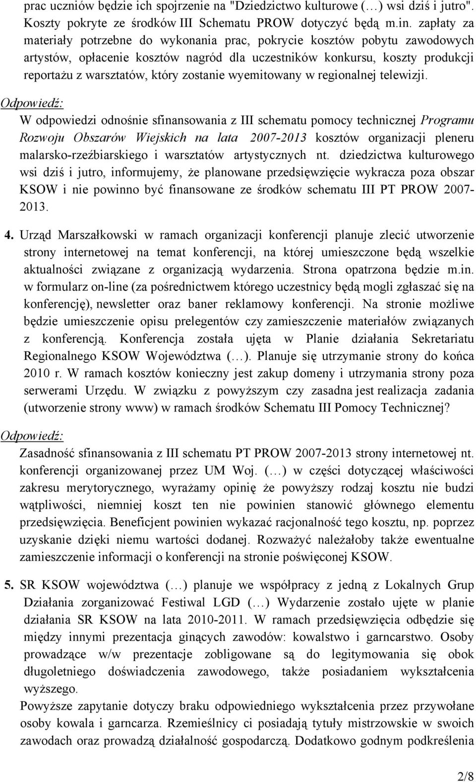 zostanie wyemitowany w regionalnej telewizji.