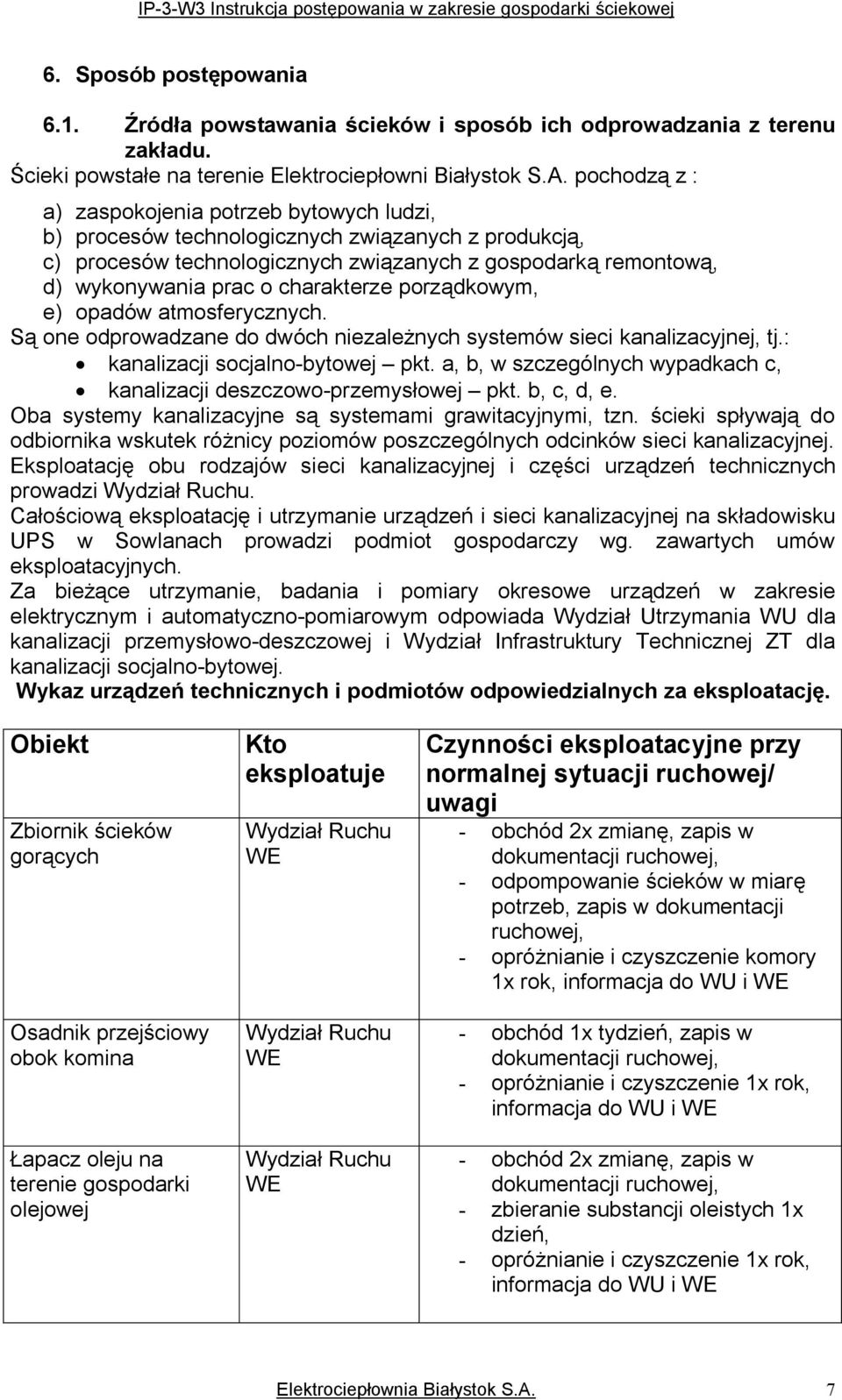 procesówtechnologicznóchzwiązanóchzgospodarkąremontowąi df wókonówaniapracocharakterzeporządkowómi ef opadówatmosferócznóchk SąoneodprowadzanedodwóchniezależnóchsóstemówsiecikanalizacójnejItjKW